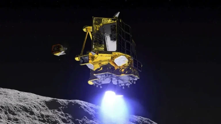 Il Giappone atterra con successo sulla Luna, ma un problema tecnico minaccia la missione