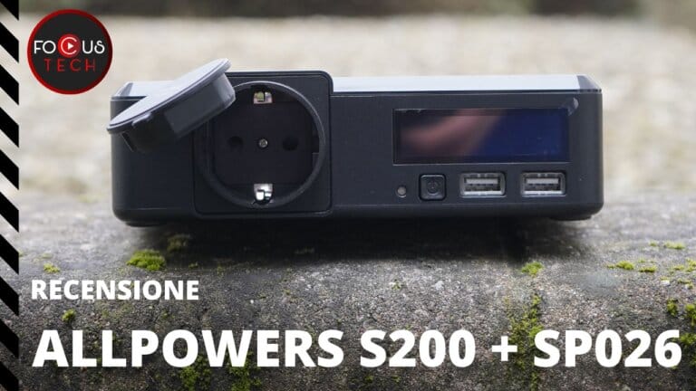 Recensione AllPowers S200: power station perfetta con i pannelli fotovoltaici AllPowers SP026