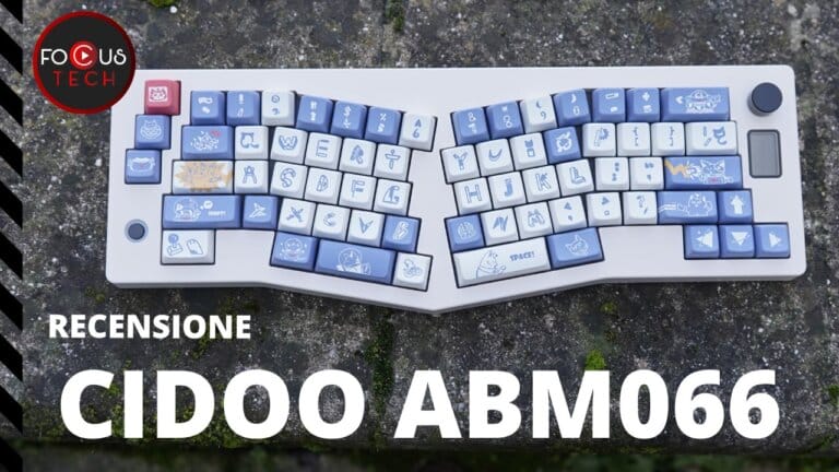 Recensione CIDOO ABM066: una tastiera meccanica unica nel suo genere