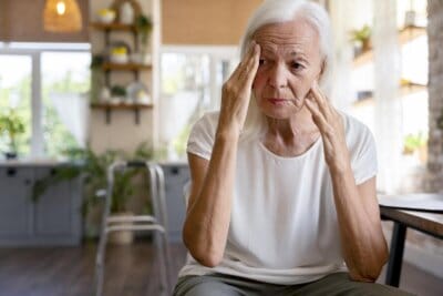 cervello problemi visivi alzheimer