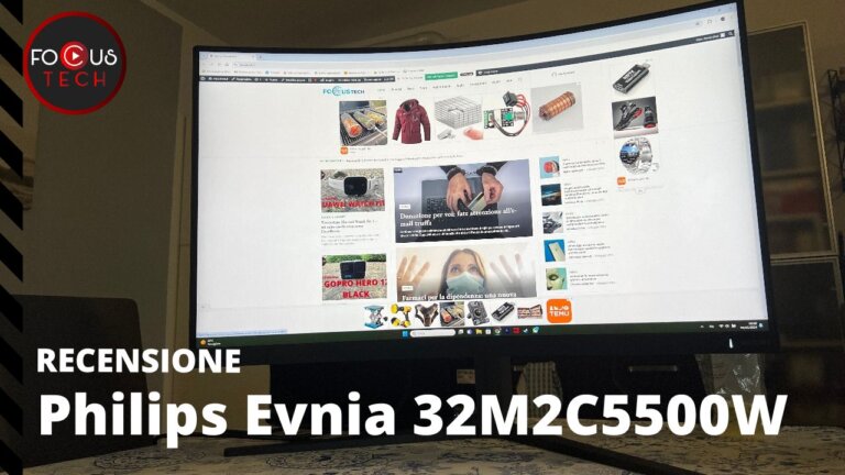 Recensione Philips Evnia 32M2C5500W: monitor da gaming Quad HD a 240Hz