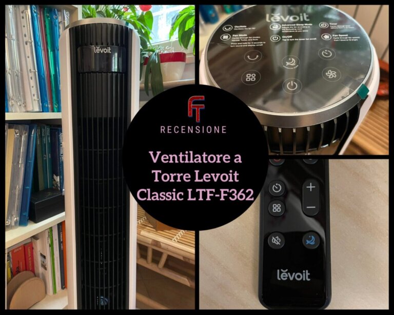 Recensione Ventilatore a Torre Levoit Classic LTF-F362-WUK, ideale per chi cerca efficienza e silenziosità