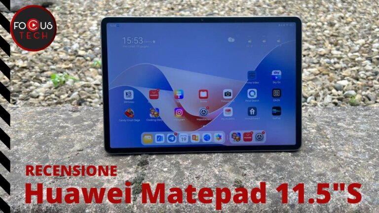 Recensione Huawei Matepad 11.5″S: tablet dal display speciale