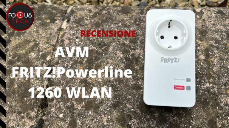 Recensione AVM FRITZ!Powerline 1260 WLAN set: stabilità e versatilità