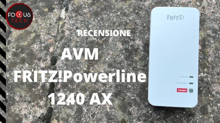 Recensione AVM FRITZ!Powerline 1240 AX: powerline compatibile con WiFi 6