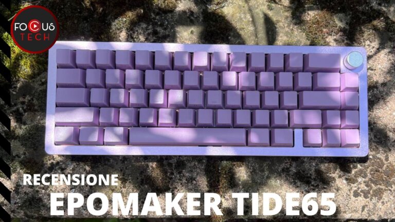 Recensione Epomaker Tide65: tastiera meccanica moderna ed innovativa