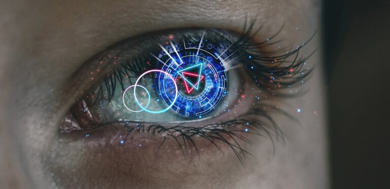 occhio bionico vista nervi ottici