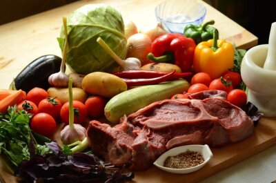 carne proteine verdure