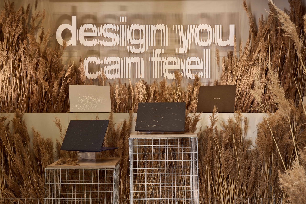 Asus Zenbook Signature Edition debutta alla mostra "Design You Can Feel" di Milano