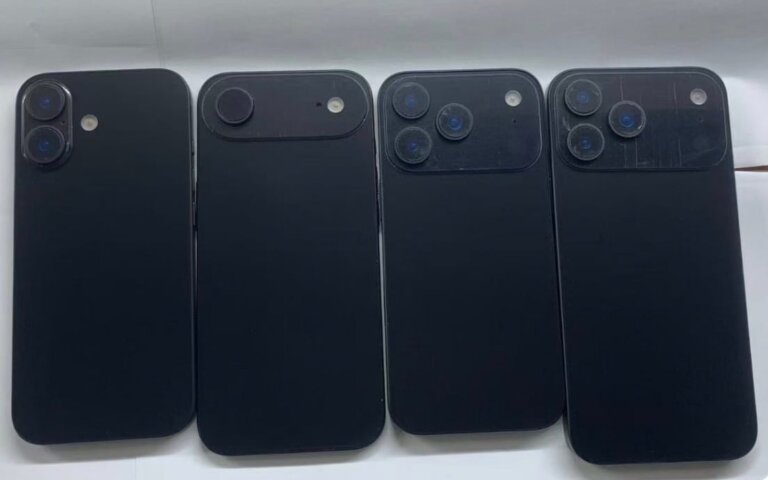iPhone 17 dummy neri