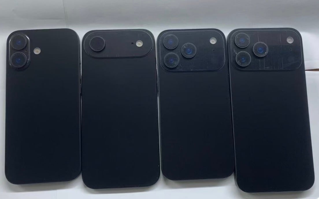 iPhone 17 dummy neri