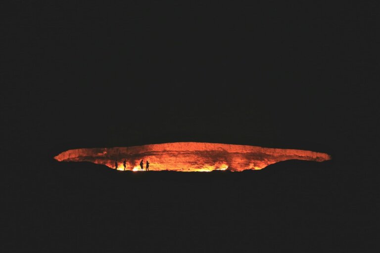 Turkmenistan porte dell'inferno