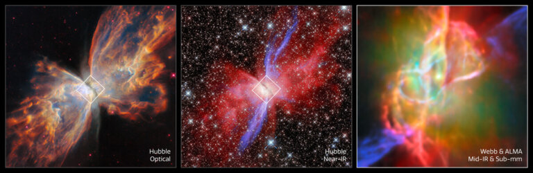 Webb Farfalla cosmica