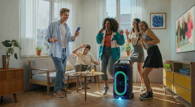 Samsung rivoluziona l’audio portatile con la nuova Sound Tower