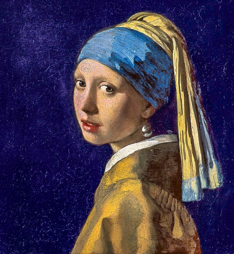 ragazza con l'orecchino di perla Vermeer