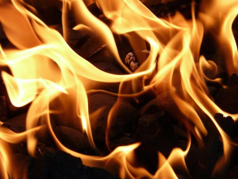 fuoco stato materia