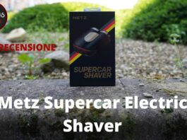 Recensione Metz Supercar Electric Shaver : ingegneria automotive applicata al grooming di precisione