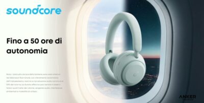 Soundcore Space 2 disponibili in Italia: ANC e autonomia top
