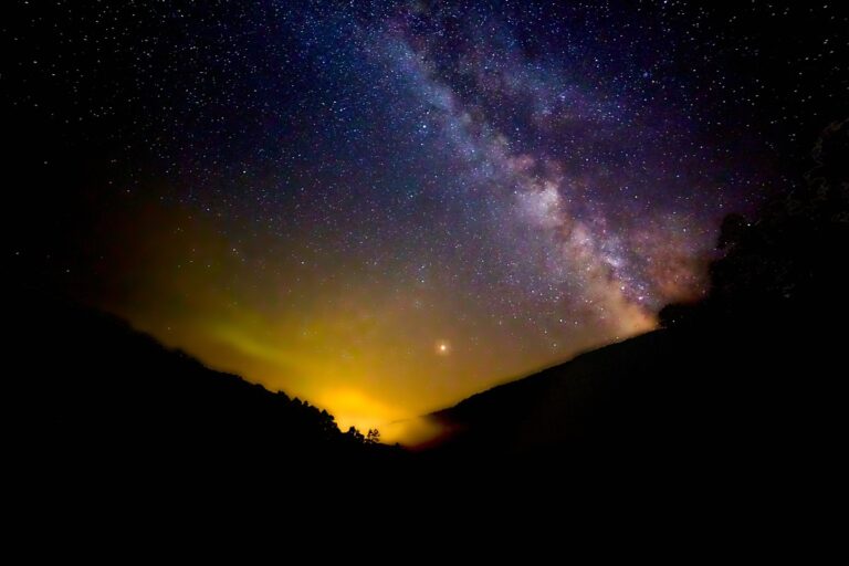 inquinamento luminoso notte