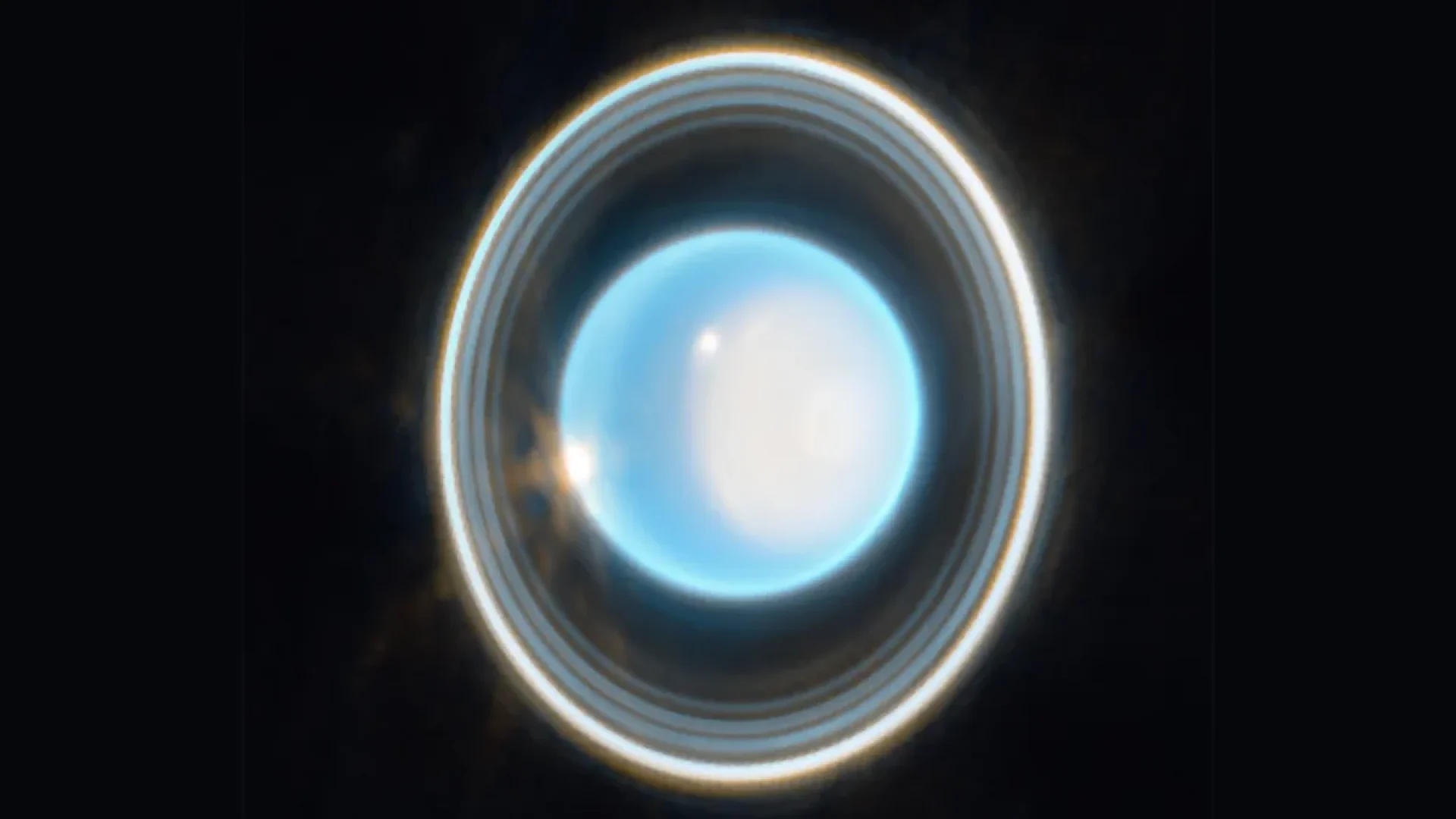 anelli di urano james webb space telescope